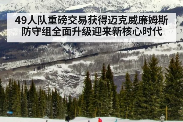 49人队重磅交易获得迈克威廉姆斯 防守组全面升级迎来新核心时代